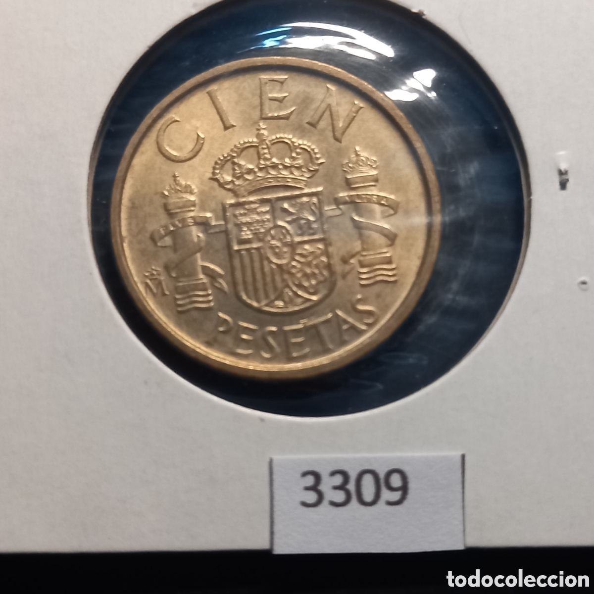 Monedas Franco: Espa&ntilde;a 100 pesetas 1989 - Foto 2