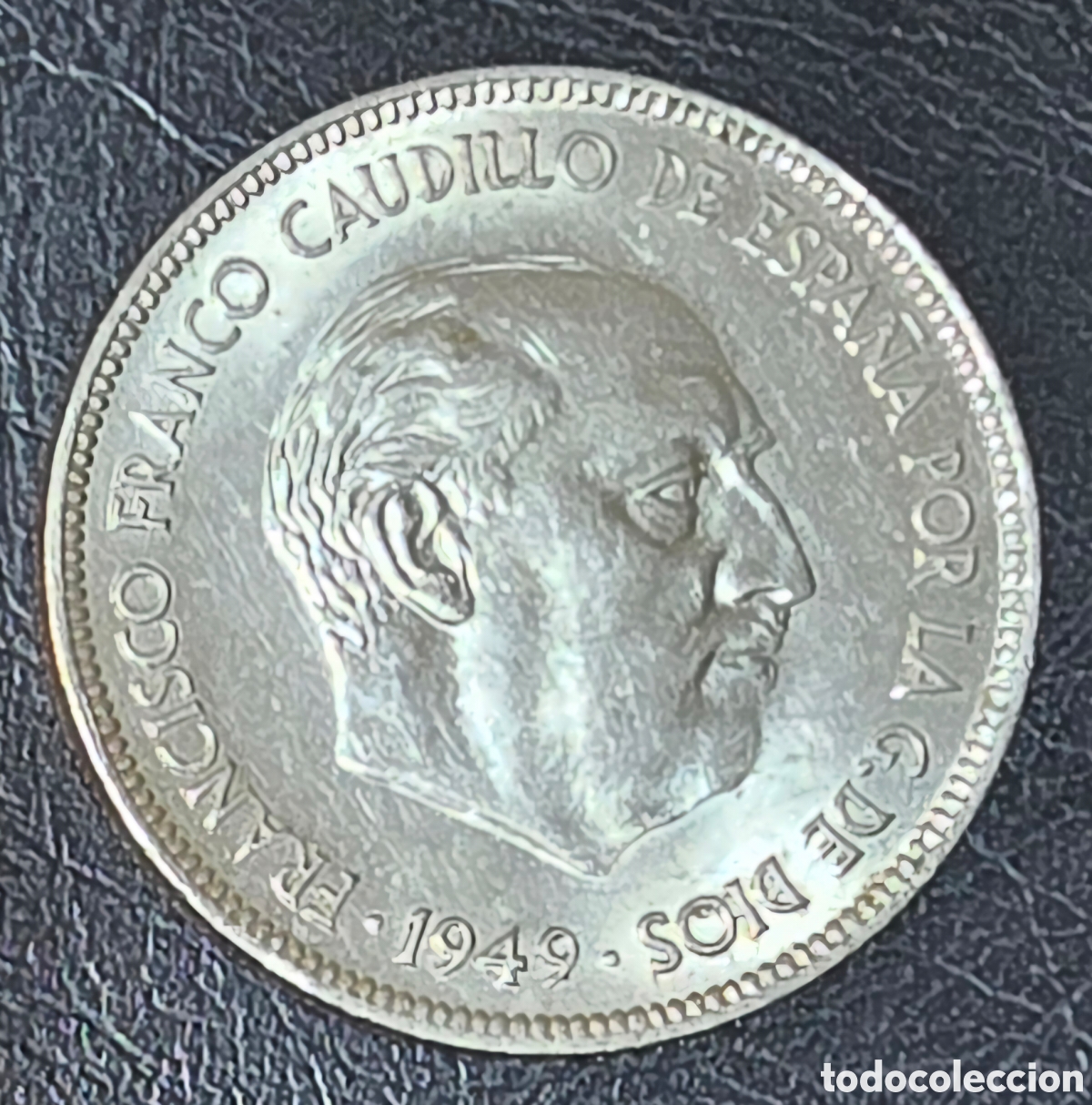 Monedas Franco: Moneda a&ntilde;o 1949 de Espa&ntilde;a - Foto 1