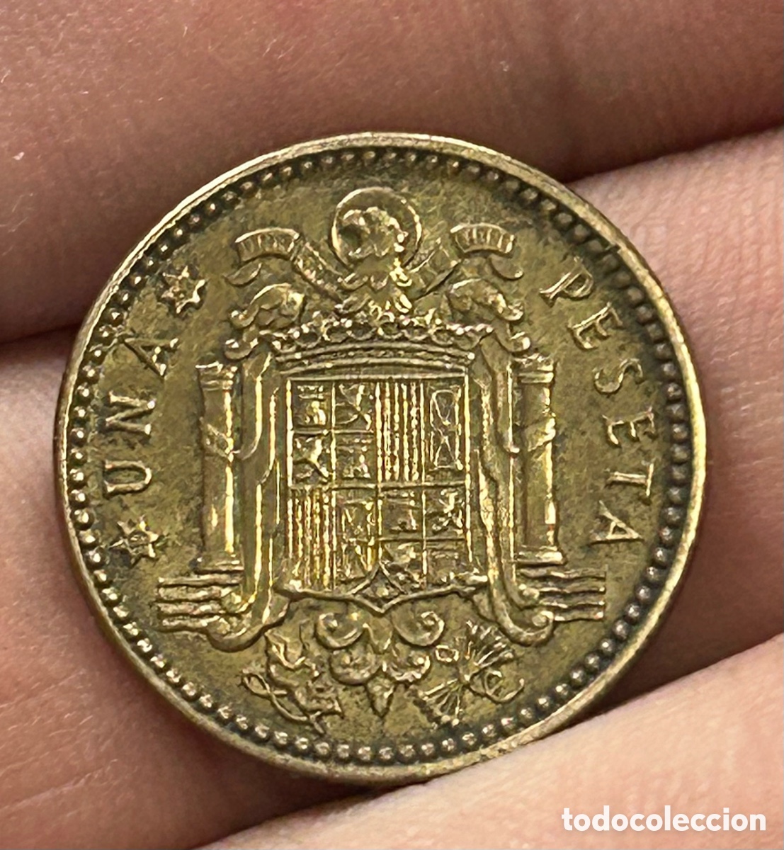Monedas Franco: Moneda 1 peseta 1963*67 - Foto 2