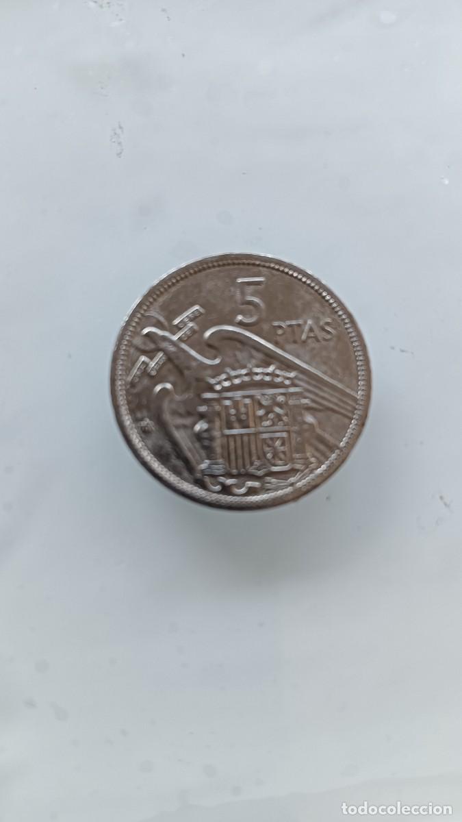 Monedas Franco: Moneda 5 Ptas de 1957 Franco - Foto 1