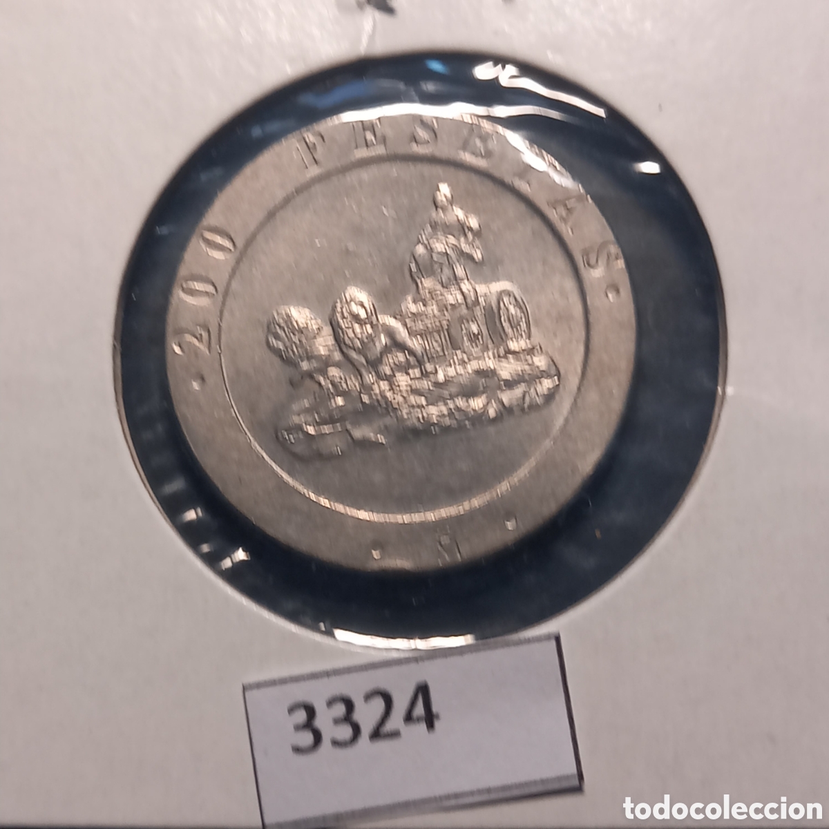 Monedas Franco: Espa&ntilde;a 200 pesetas 1990 - Foto 2