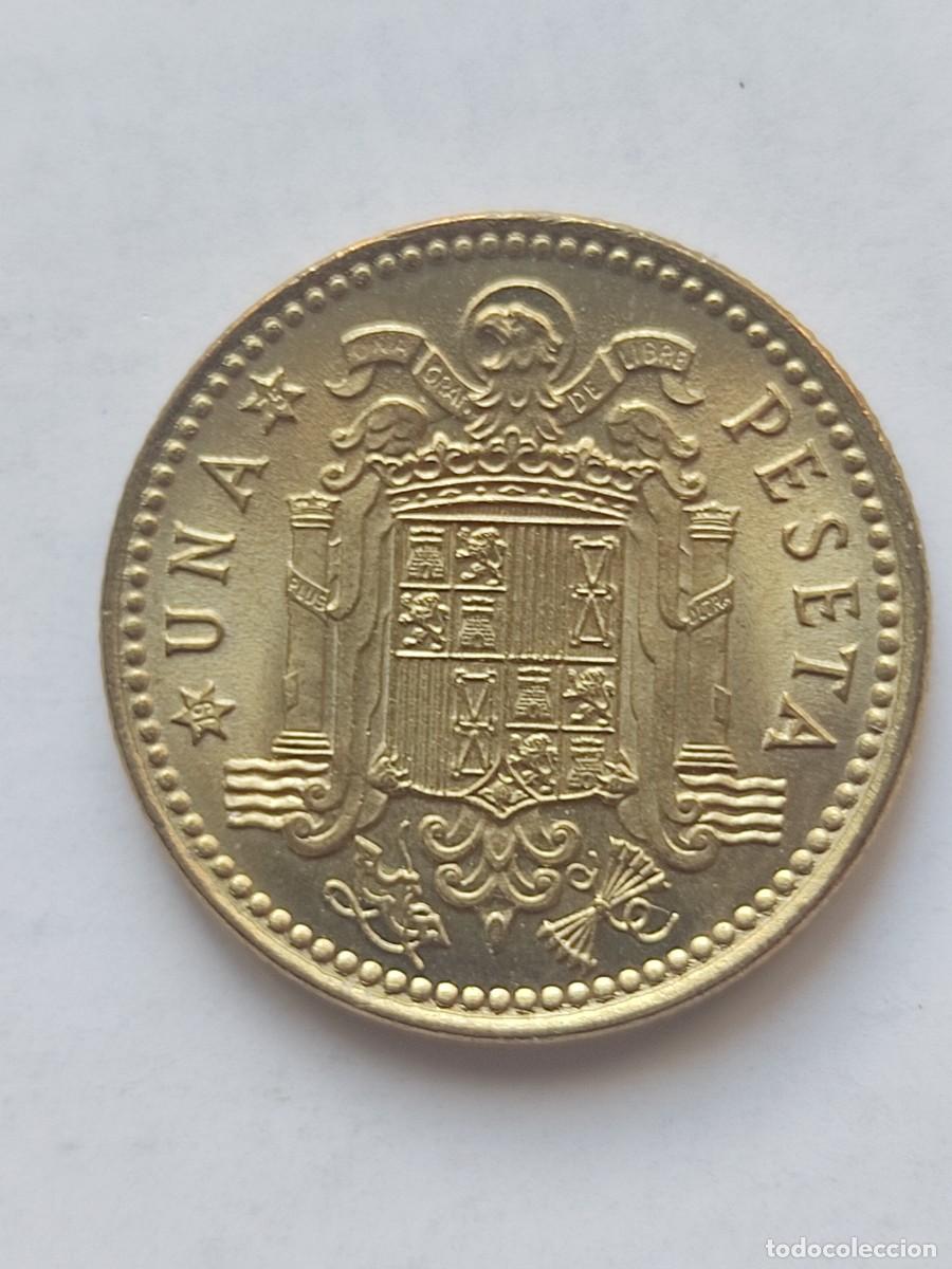 Monedas Franco: 1 peseta 1966 *75. Sin circular. - Foto 2