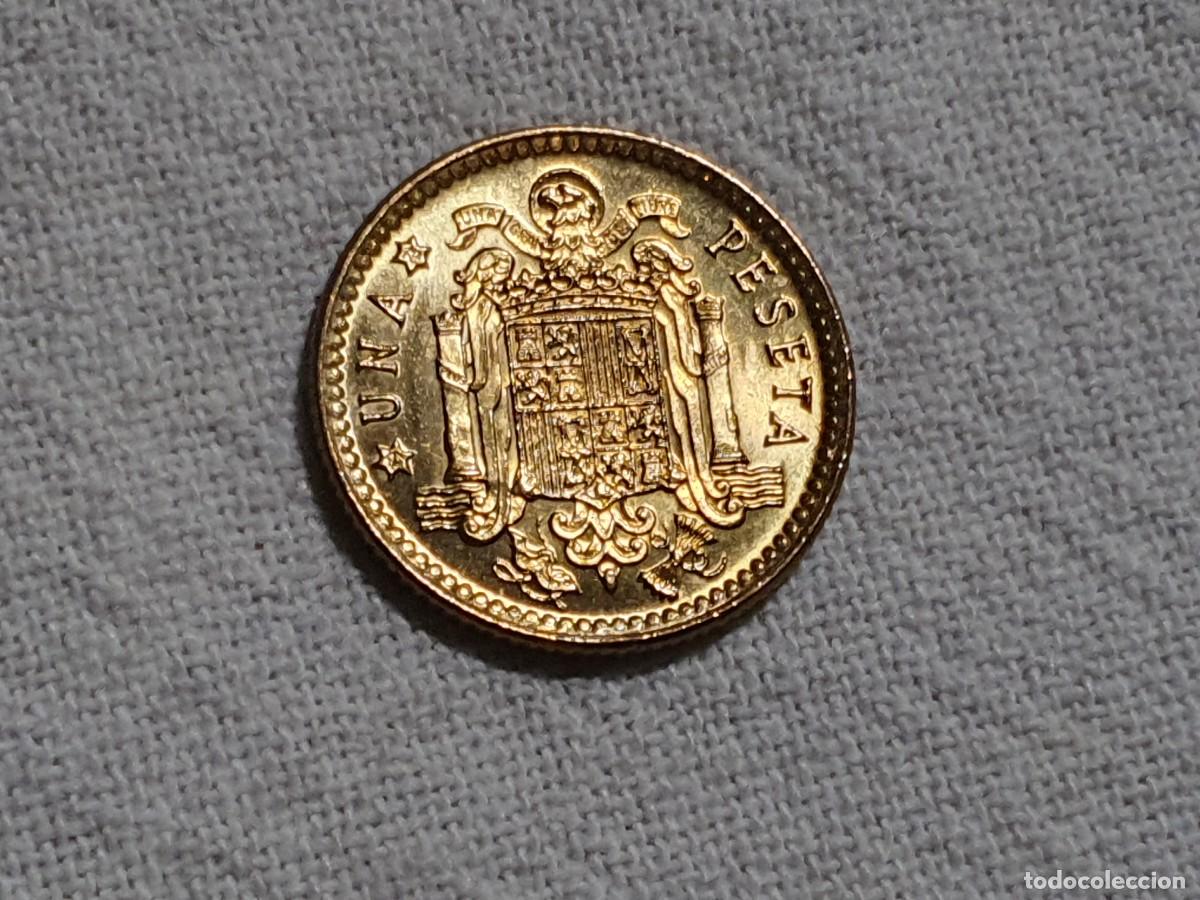 Monedas Franco: 1 peseta 1966 *75 - SC - Foto 4