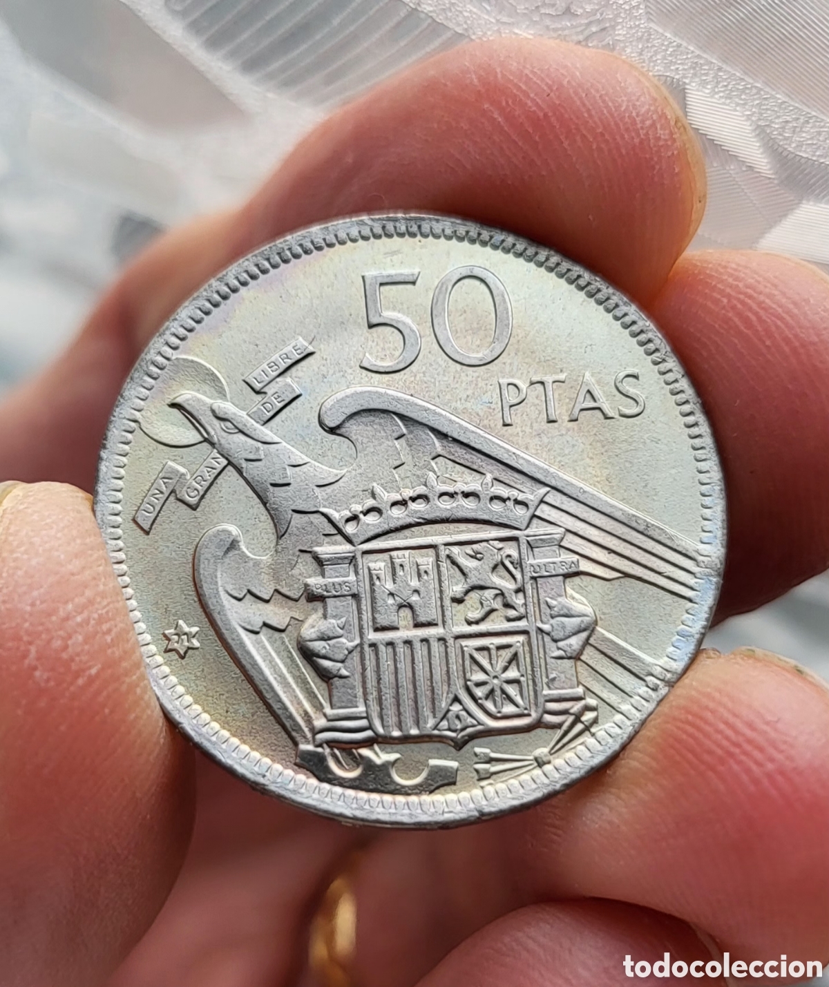 Monedas Franco: *71 SC 50 pesetas 1957 - Foto 1