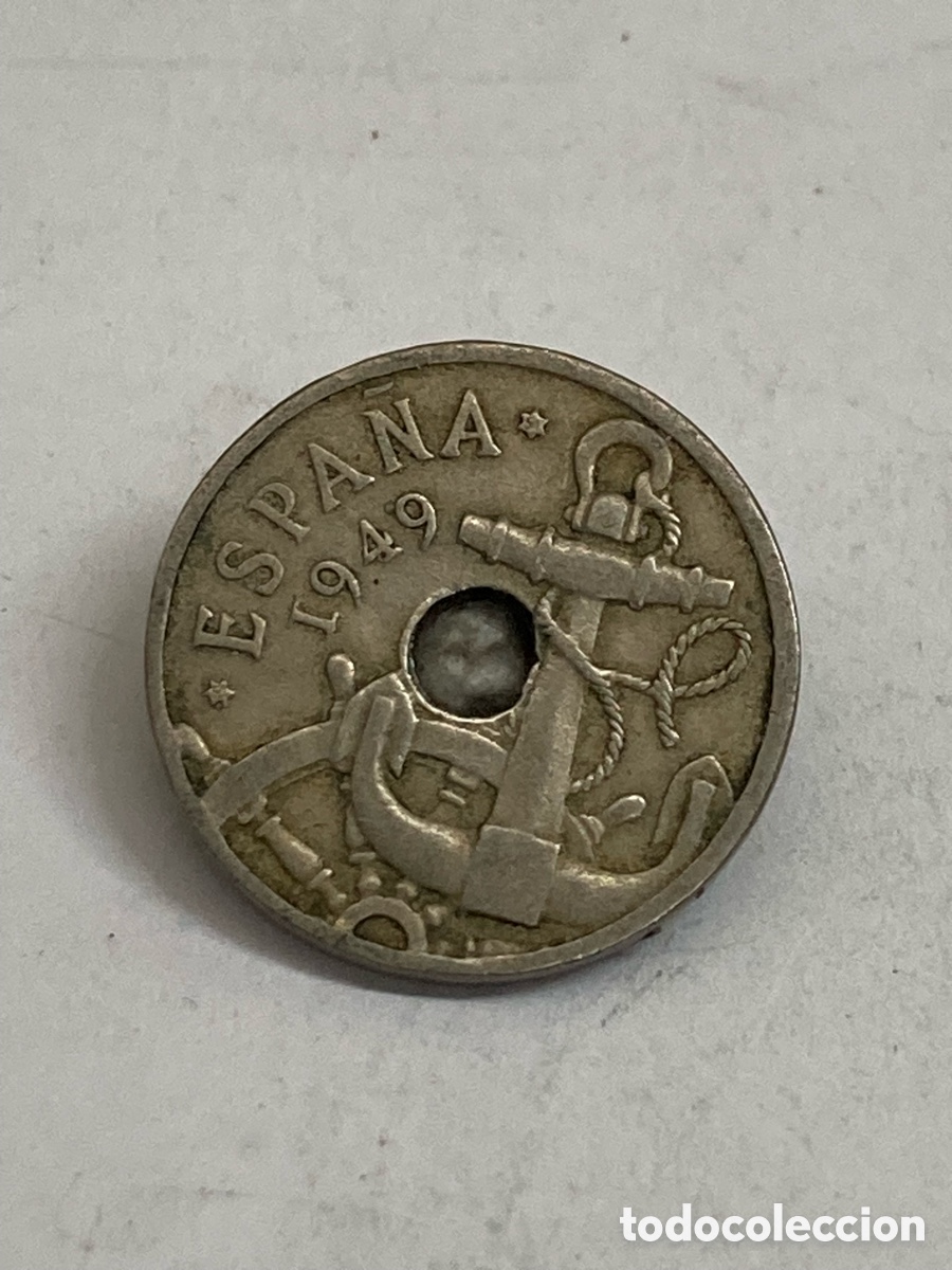 Monedas Franco: Moneda 50 c&eacute;ntimos 1949 E19 51 J62 - Foto 1