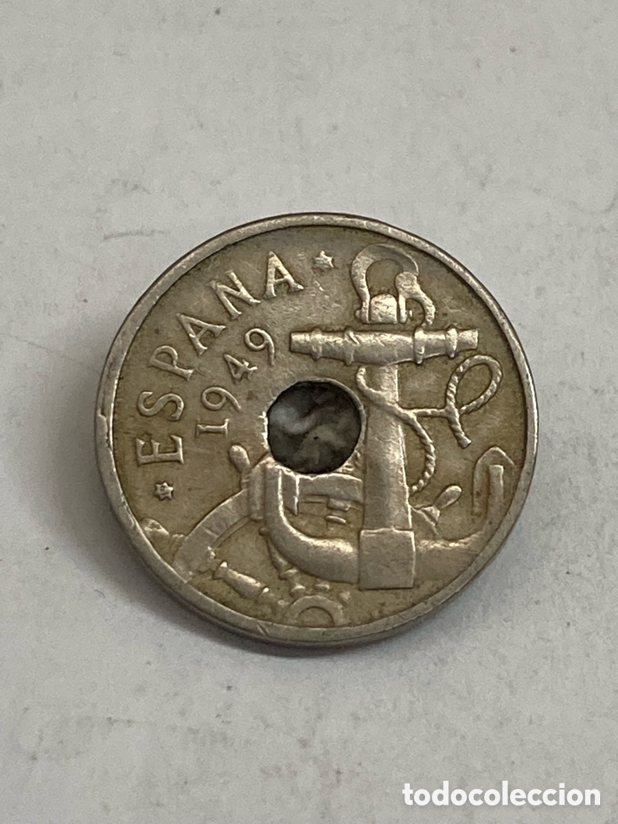 Monedas Franco: Moneda de 50 c&eacute;ntimos 1946 E19 J62 - Foto 1