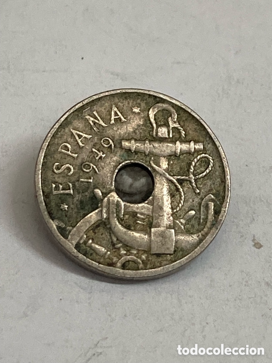 Monedas Franco: Moneda 50 c&eacute;ntimos 1949 E19 J62 - Foto 1