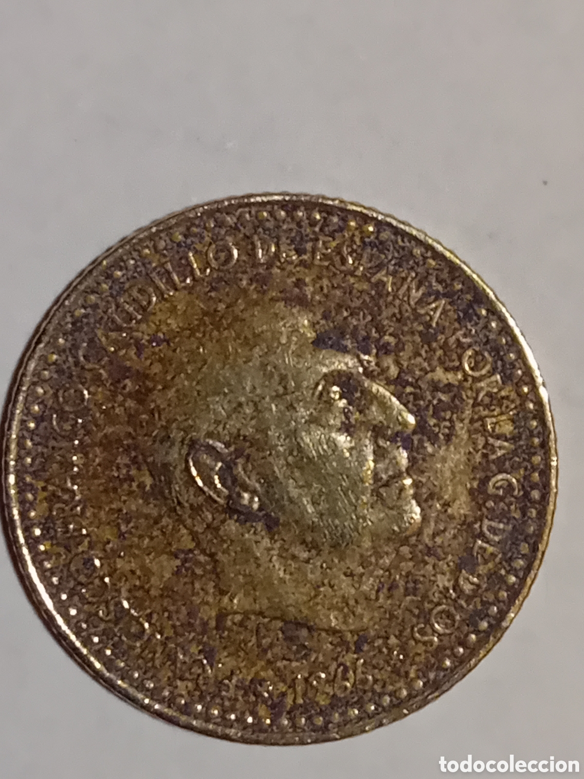 Monedas Franco: Moneda de espa&ntilde;a 1peseta de 1966. - Foto 1