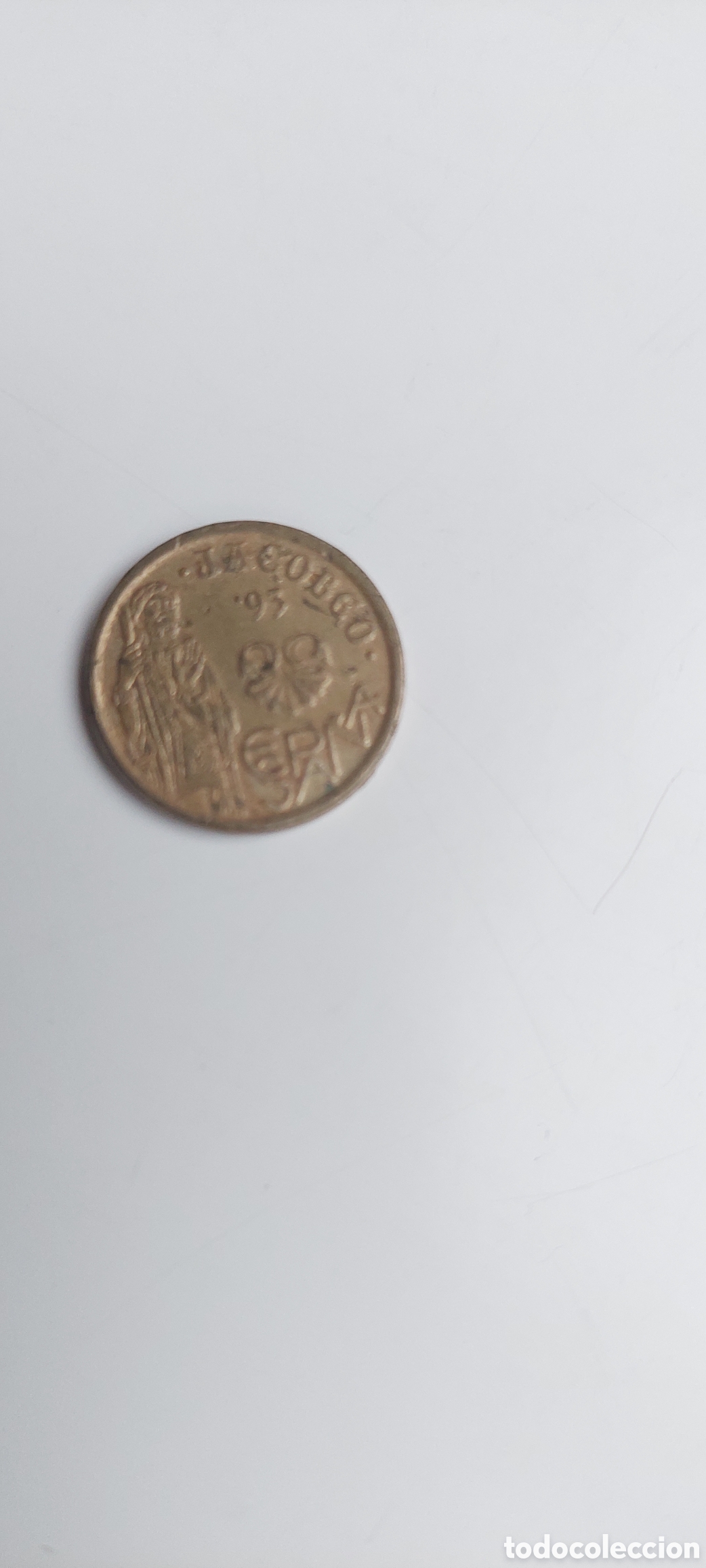 Monedas Franco: 5 pesetas Jacobeo 1993 - Foto 2
