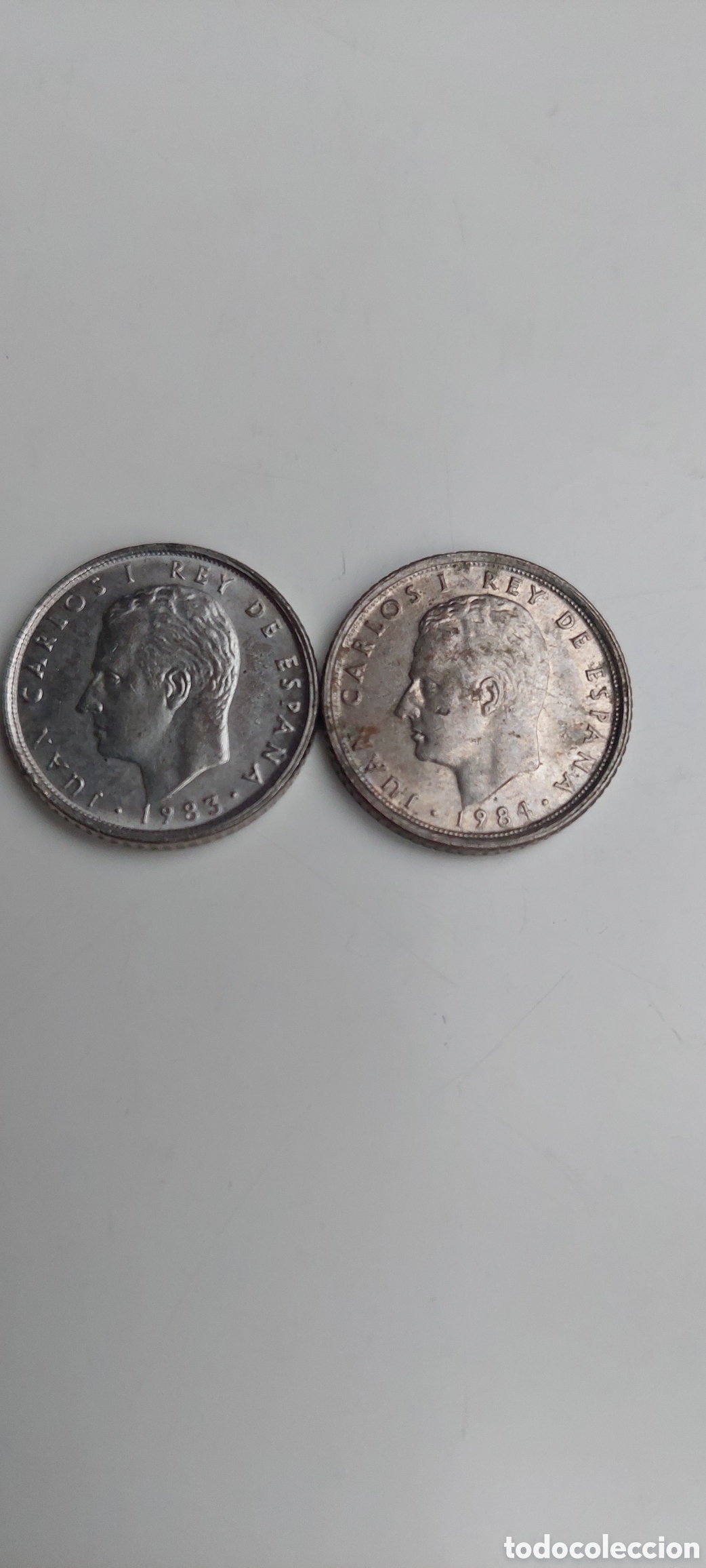 Monedas Franco: Lote 10 pts 1983,1984 - Foto 1