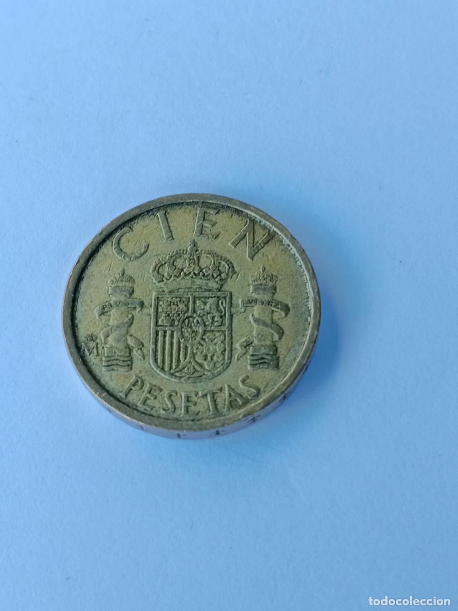 Monedas Franco: JCarlos 100 ptas 1984 - Foto 2