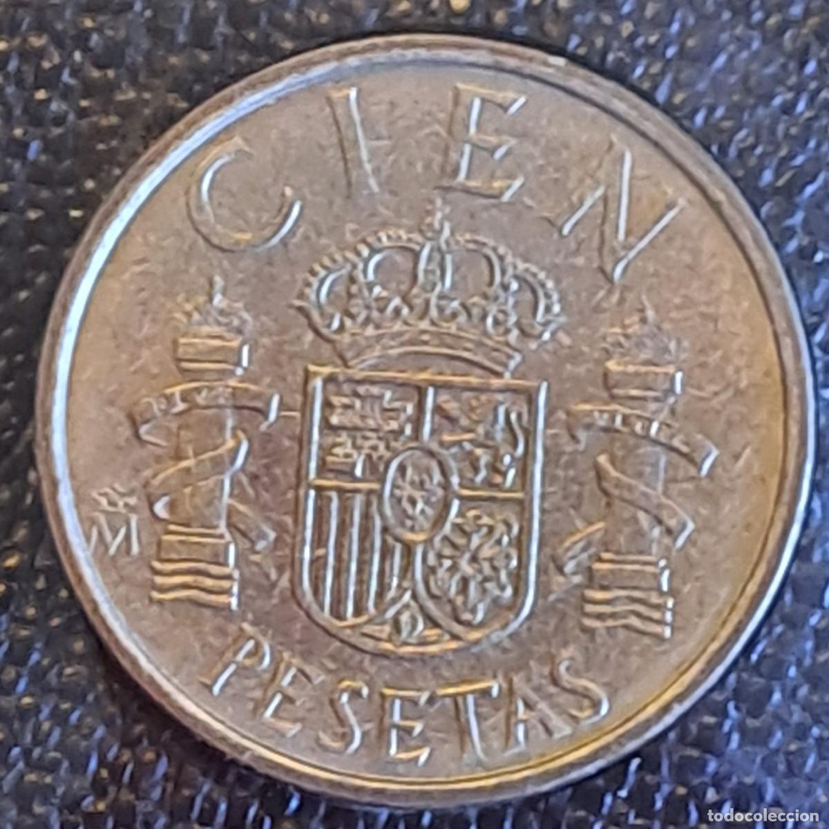 Monedas Franco: MONEDA ESPA&Ntilde;A 100 PESETAS A&Ntilde;O 1982 - Foto 2