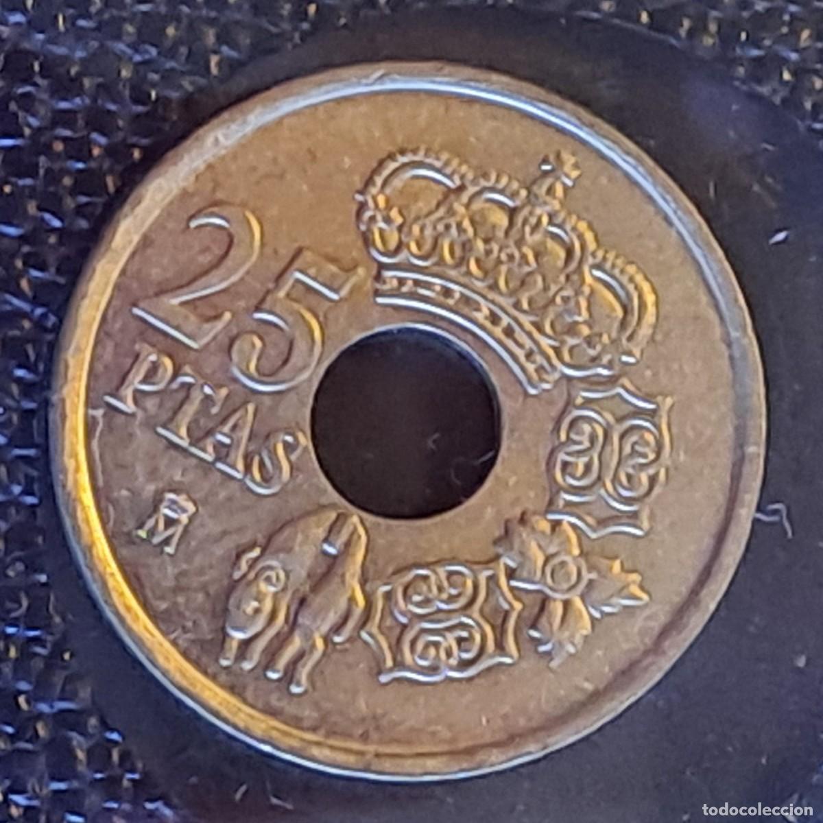 Monedas Franco: MONEDA ESPA&Ntilde;A 25 PESETAS A&Ntilde;O 2000 - Foto 1