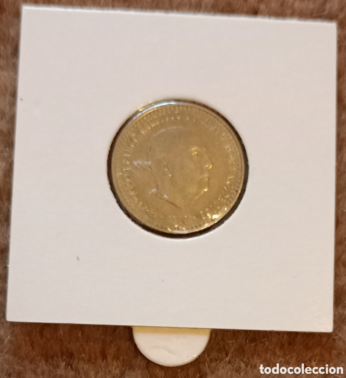 Monedas Franco: Espa&ntilde;a 1966 - Moneda de 1 peseta - Foto 2