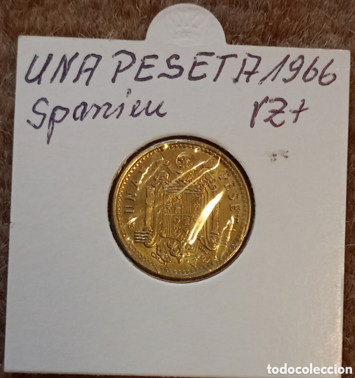 Monedas Franco: Espa&ntilde;a 1966 - Moneda de 1 peseta - Foto 1