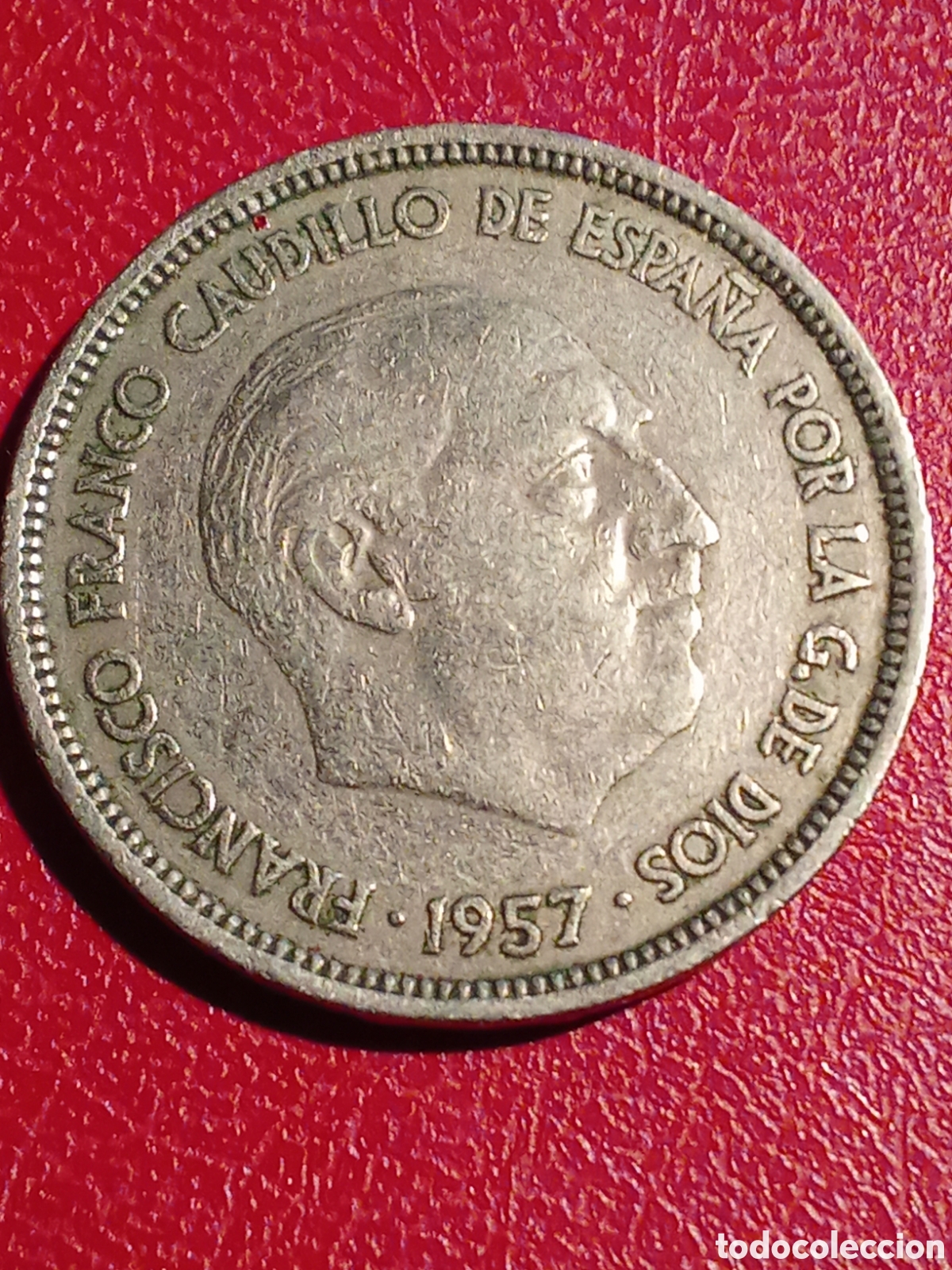 Monedas Franco: Moneda de 25 pesetas 1959 *59 - Foto 1