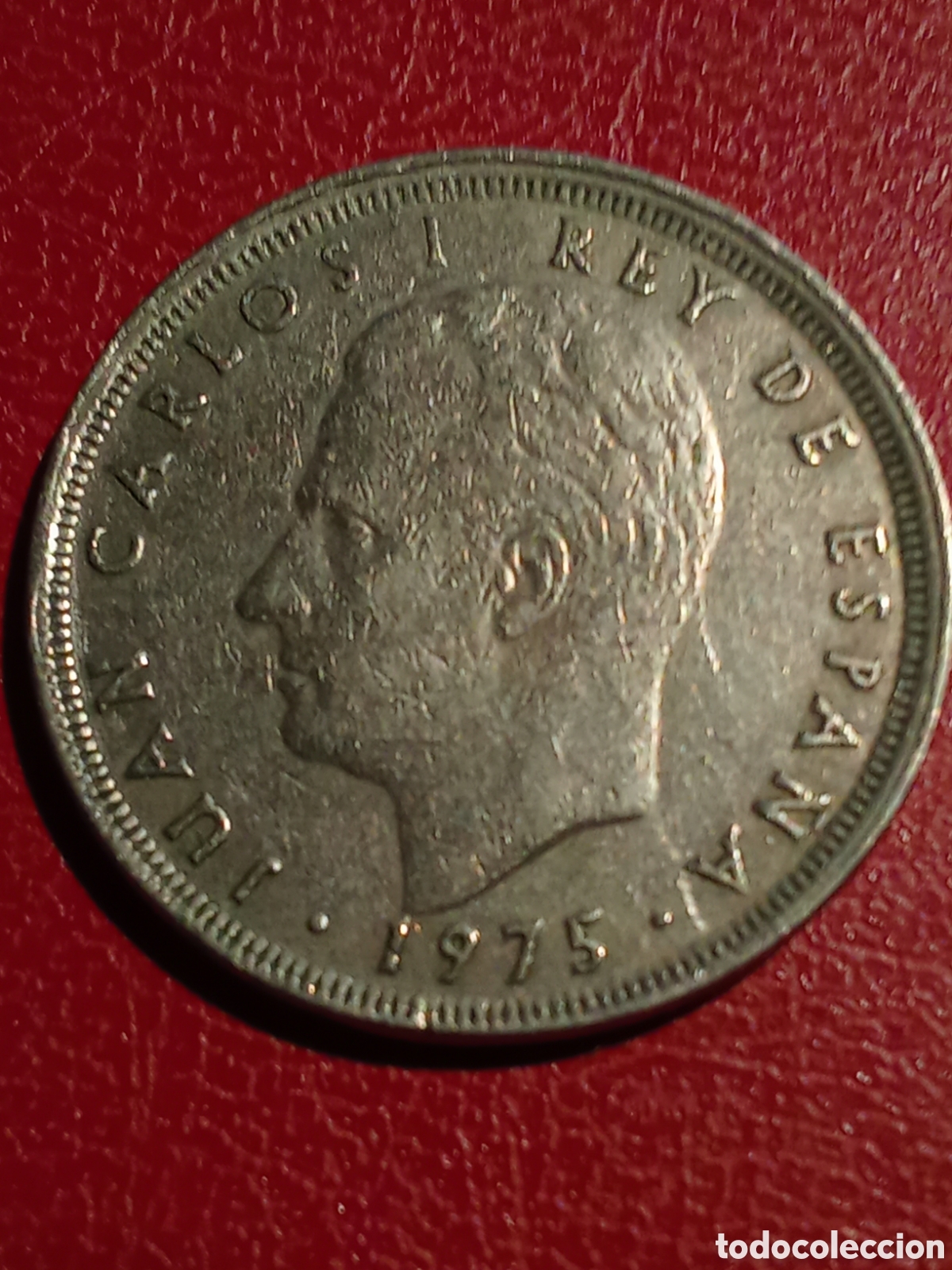 Monedas Franco: Moneda de 25 pesetas 1975 *78 - Foto 1
