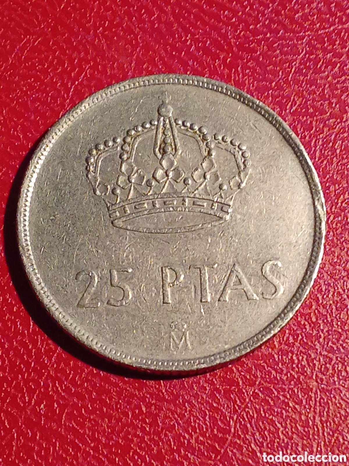 Monedas Franco: Moneda de 25 pesetas 1983 - Foto 2