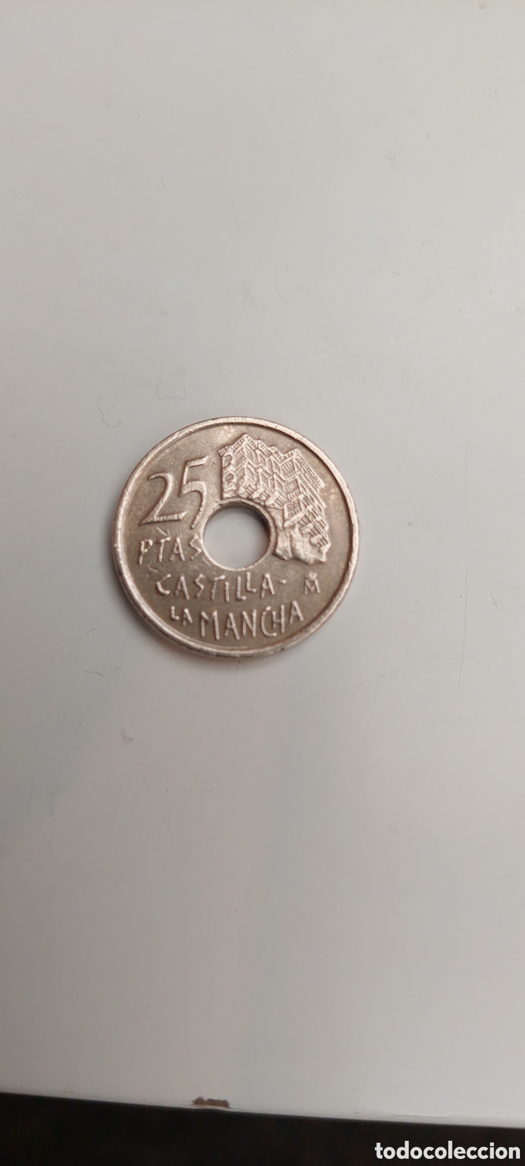 Monedas Franco: 25 Pesetas 1996 C.Mancha - Foto 1