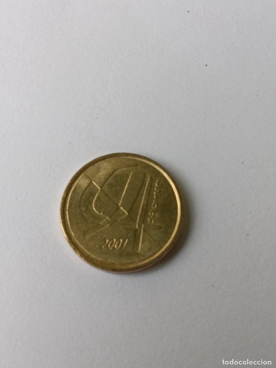 Monedas Franco: Espa&ntilde;a 5 ptas 2001 n34 - Foto 2