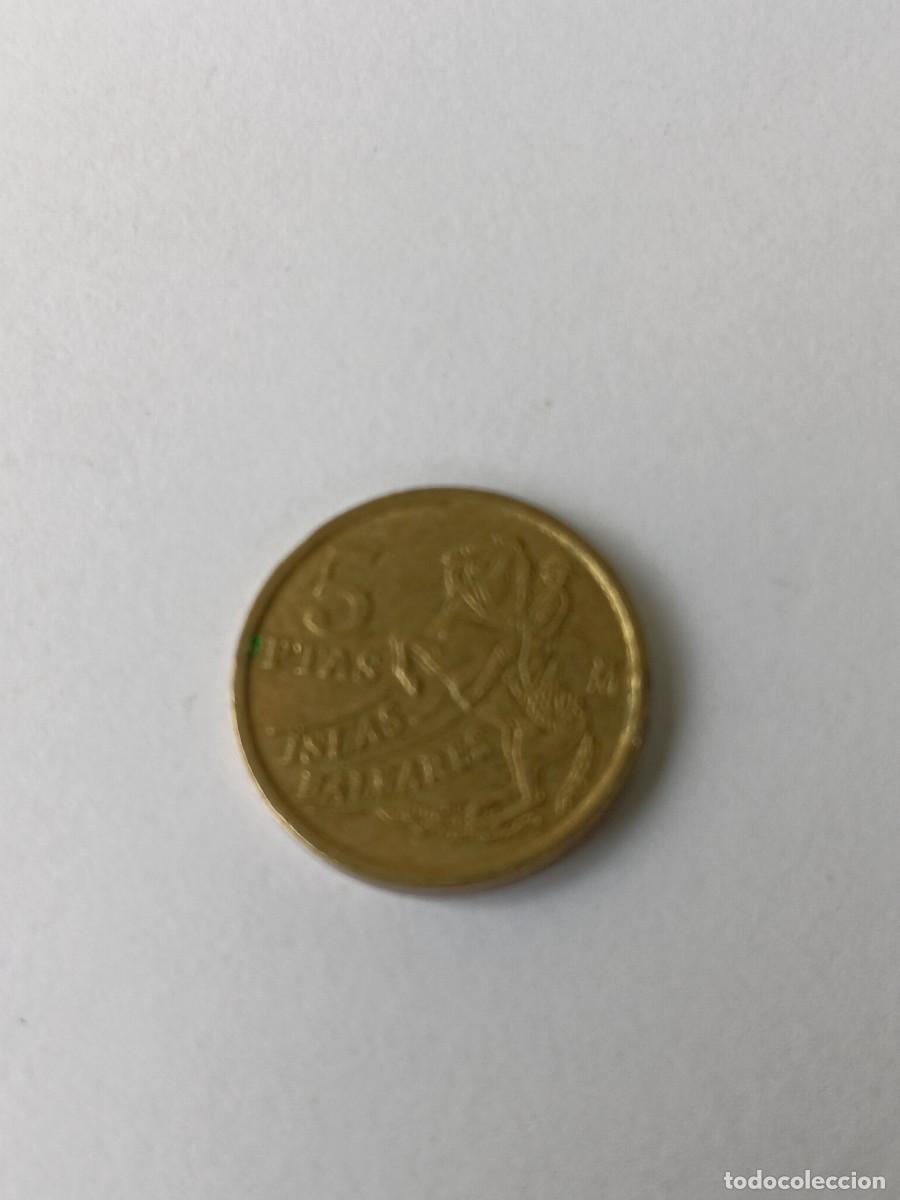 Monedas Franco: Menorca 5 ptas 1997 n29 - Foto 2