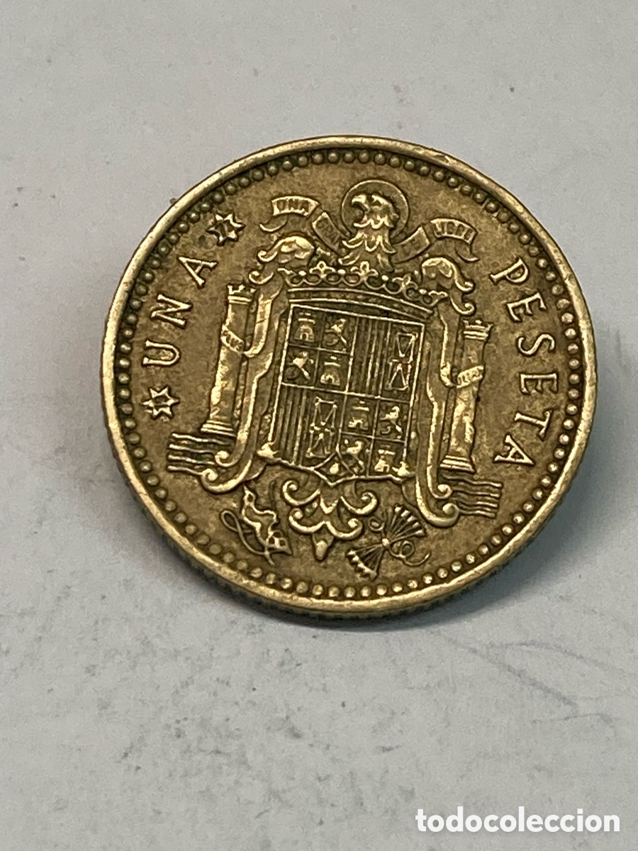 Monedas Franco: Moneda de una peseta 1966 V39 - Foto 2