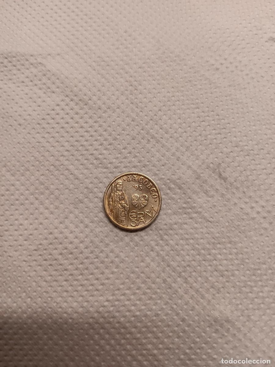 Monedas Franco: Moneda Jacobeo 1993 de 5 ptas - Foto 1