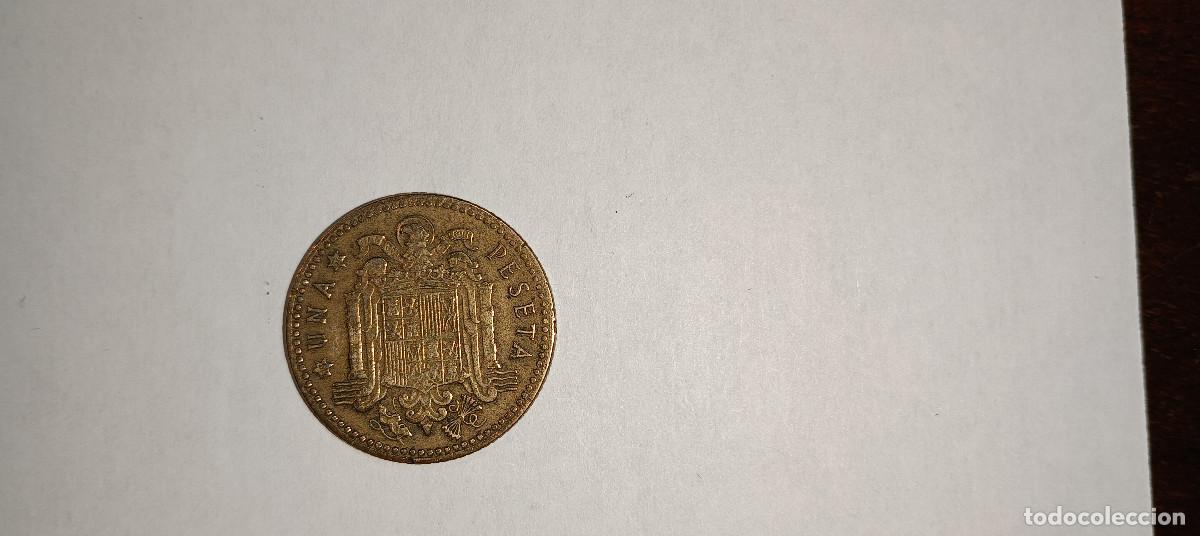 Monedas Franco: 1 peseta - Franco - 1947 E54 - Foto 2
