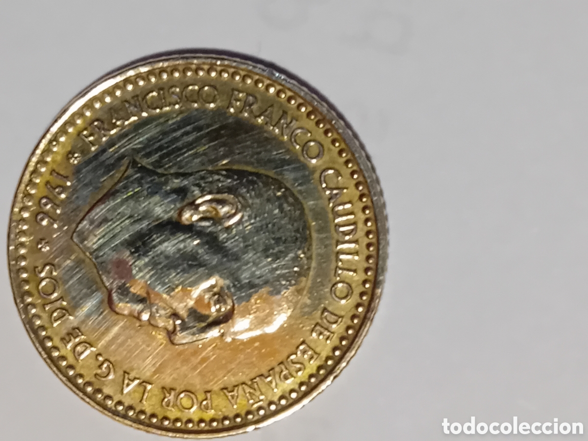 Monedas Franco: Moneda de espa&ntilde;a 1peseta de 1966. - Foto 1