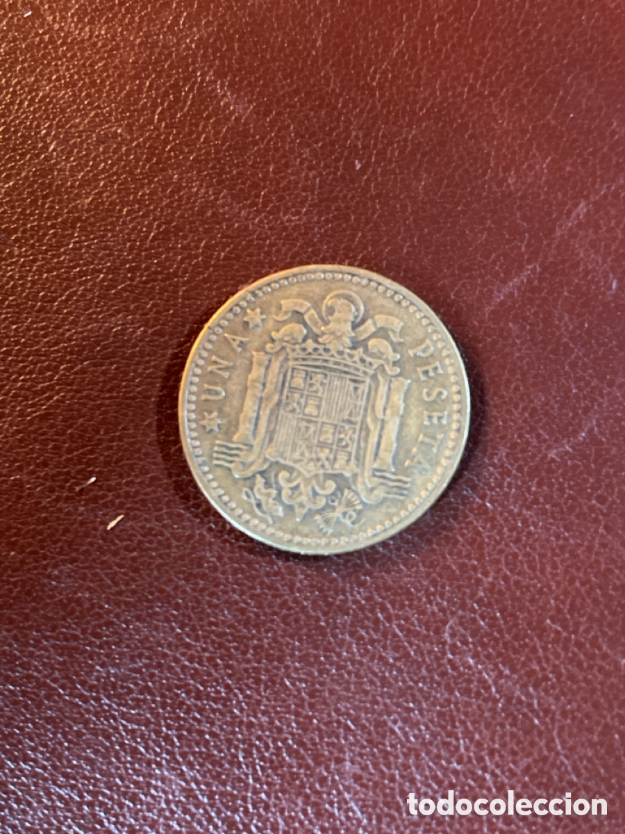 Monedas Franco: 1 pta 1966 estrella 67 - Foto 2