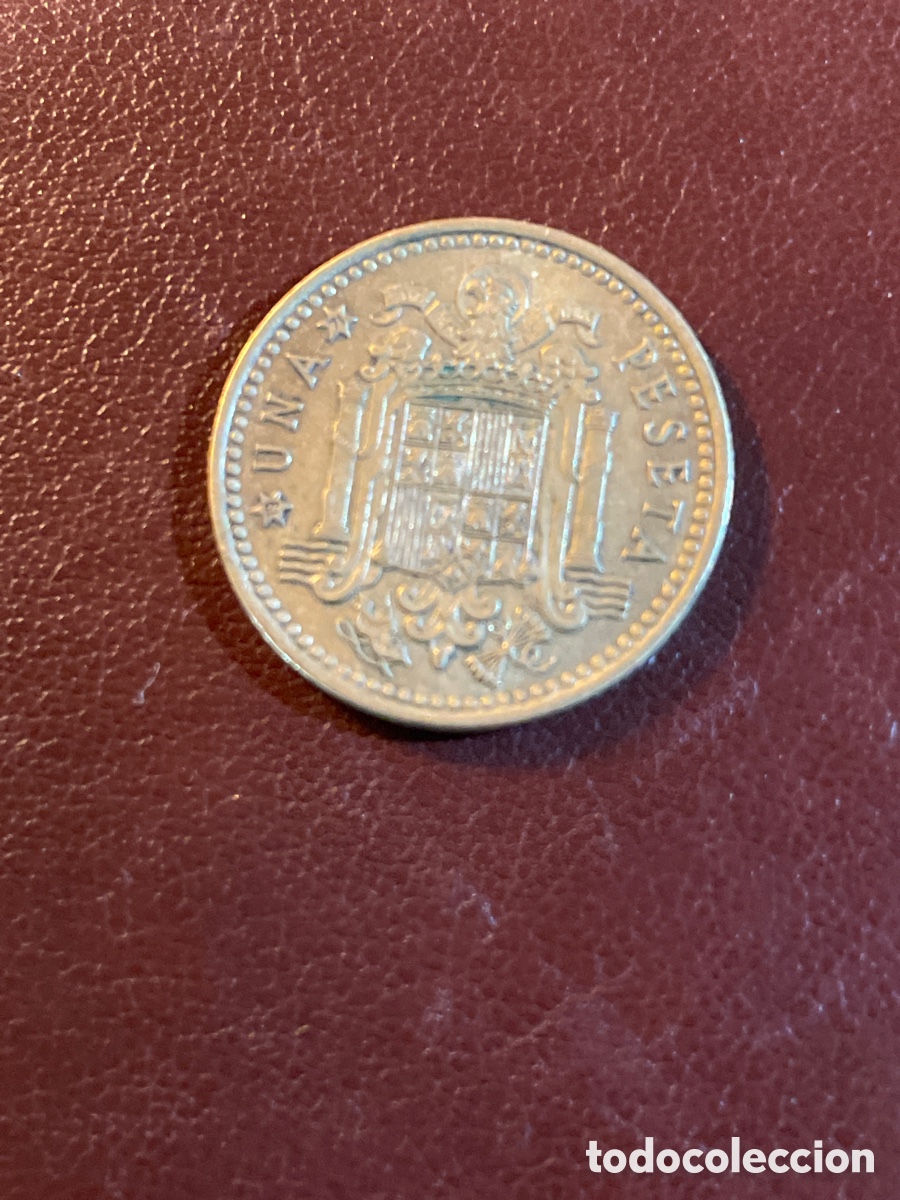 Monedas Franco: 1 pts Estado espa&ntilde;ol 1966 - Foto 2
