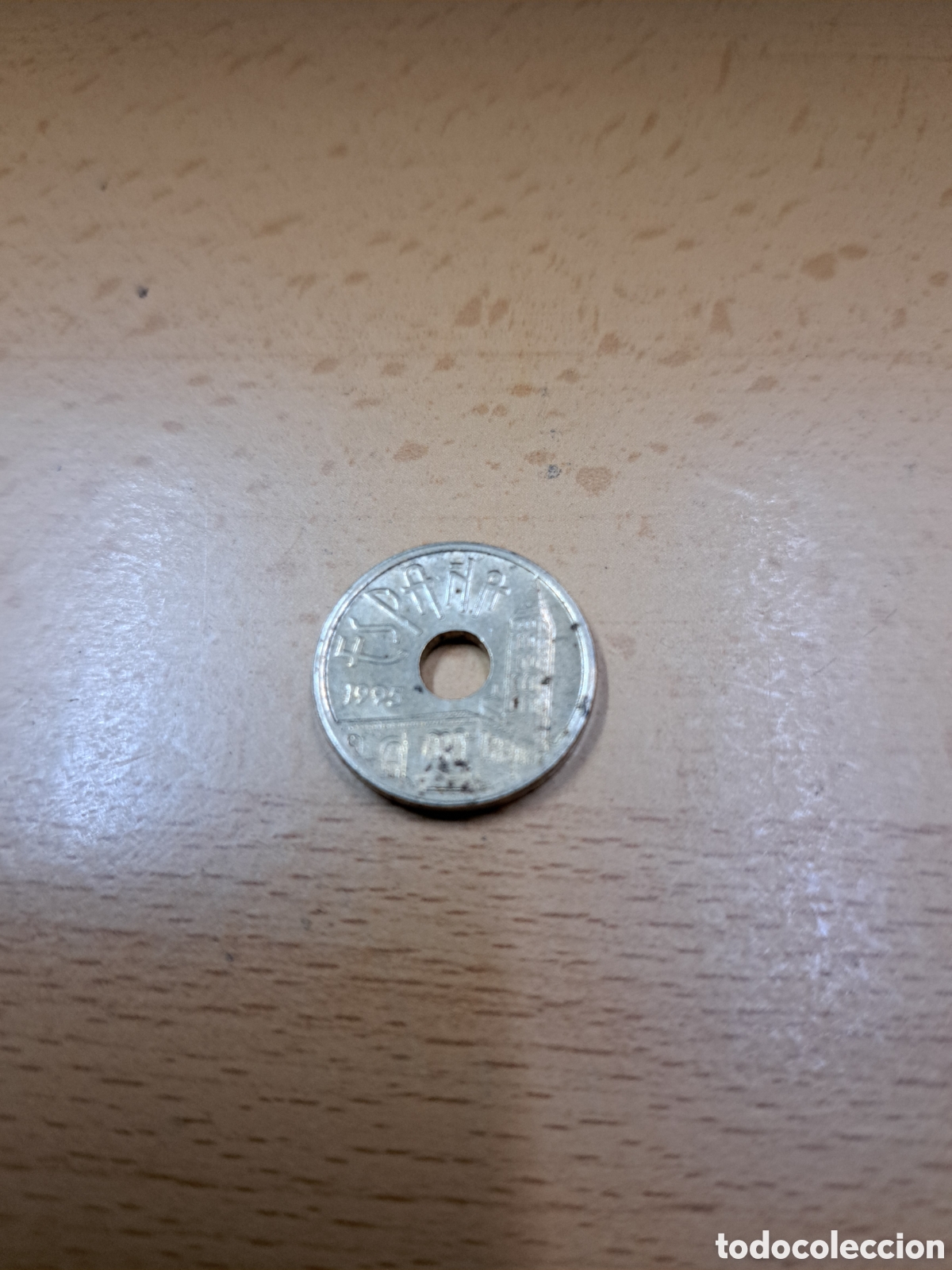 Monedas Franco: Moneda 25 pesetas Castilla Le&oacute;n 1995 - Foto 1
