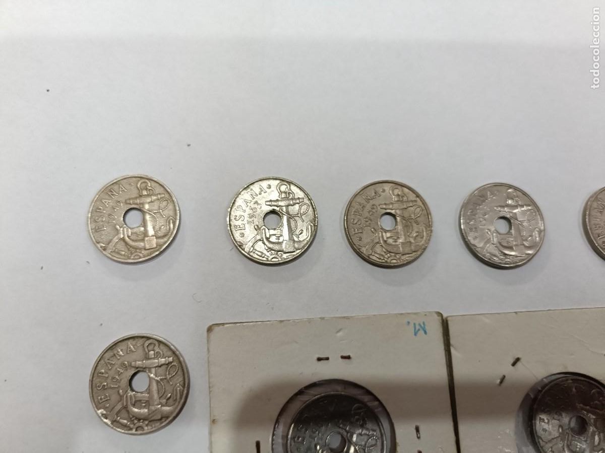 Monedas Franco: Colecci&oacute;n de 10 monedas de 50 cents - Foto 9