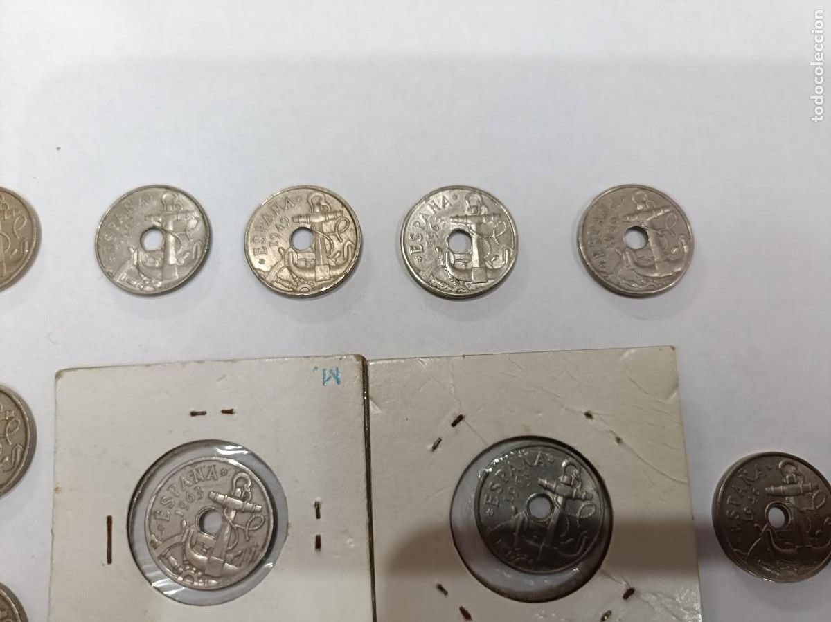 Monedas Franco: Colecci&oacute;n de 10 monedas de 50 cents - Foto 10