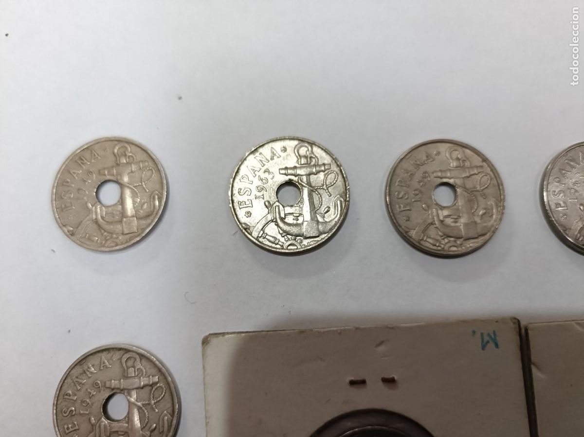 Monedas Franco: Colecci&oacute;n de 10 monedas de 50 cents - Foto 13