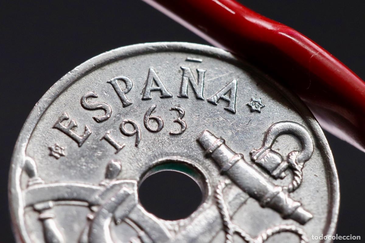 Monedas Franco: ESTADO ESPA&Ntilde;OL. 50 C&eacute;ntimos de *63- 1963SC- - Foto 3