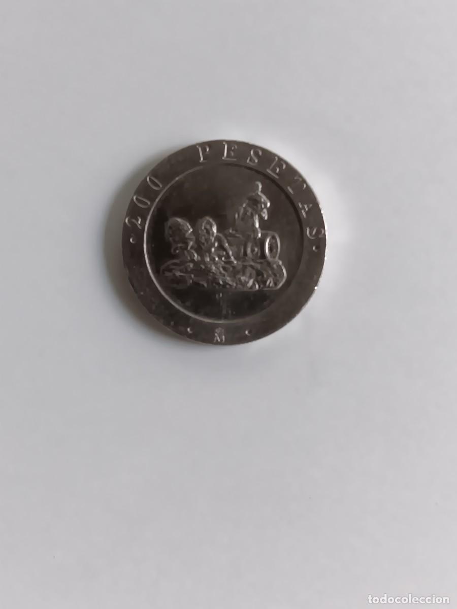 Monedas Franco: J Carlos 1990 200 ptas nper2 - Foto 1