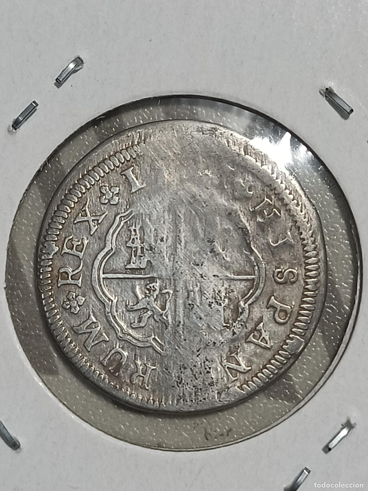 Monedas Franco: Moneda Real de Felipe V - Foto 2