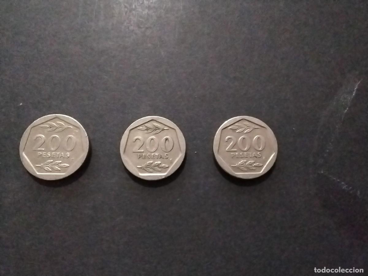 Monedas Franco: Monedas 200 pesetas Espa&ntilde;a - Foto 2