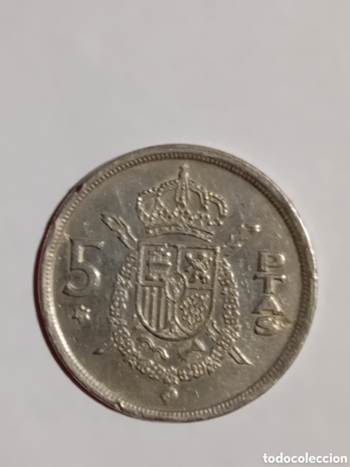 Monedas Franco: Moneda de espa&ntilde;a de 1975. - Foto 2