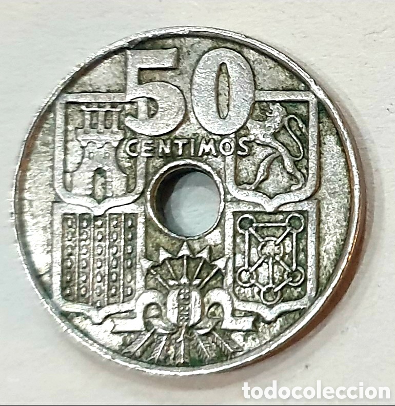 Monedas Franco: 50 c&eacute;ntimos 1963 estrella 64 - Foto 2