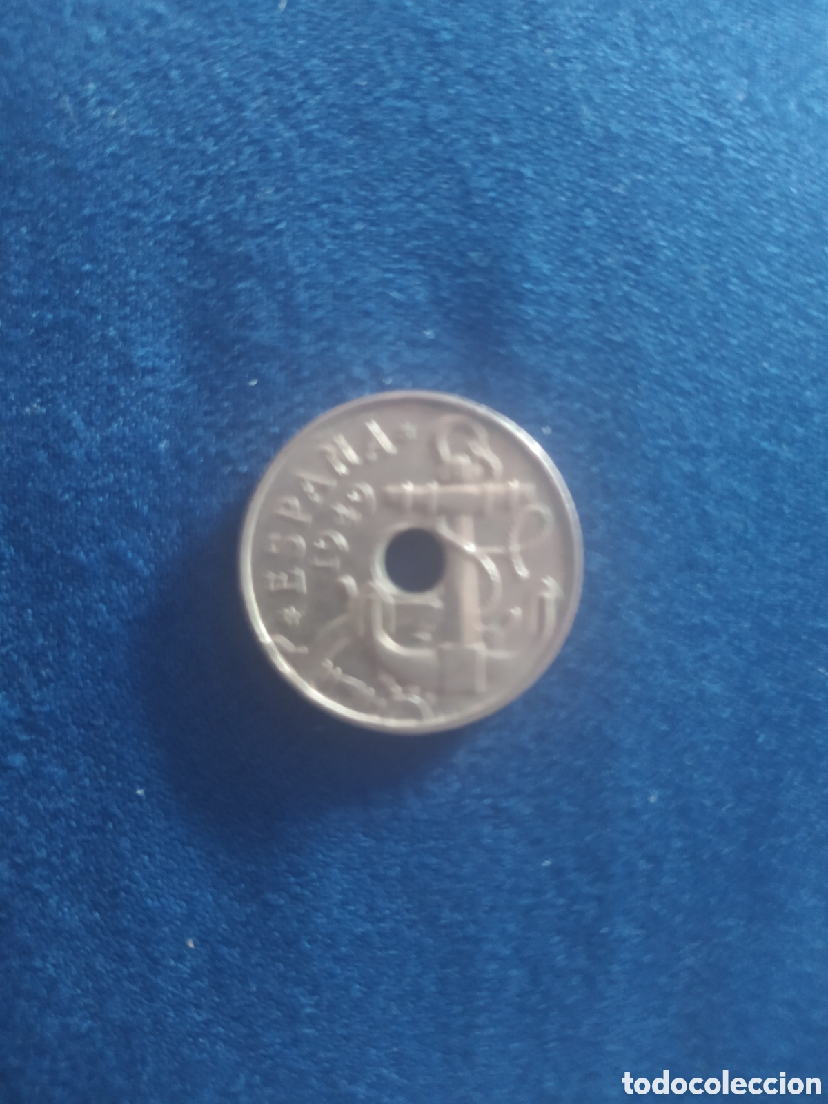 Monedas Franco: MONEDA 50 C&Eacute;NTIMOS 1949 ESPA&Ntilde;A - Foto 2