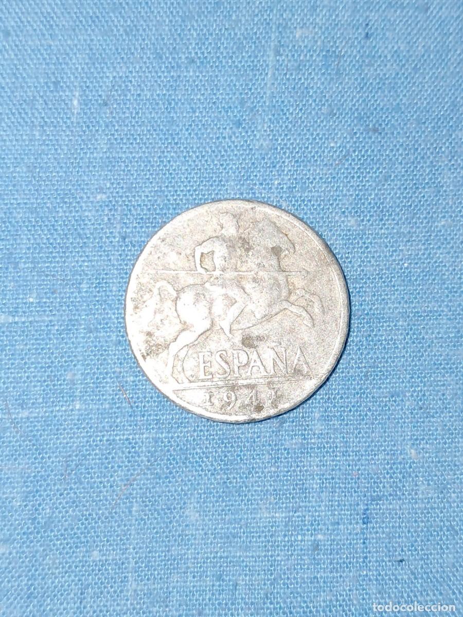 Monedas Franco: MONEDA DE DIEZ C&Eacute;NTIMOS DE 1941 - Foto 2