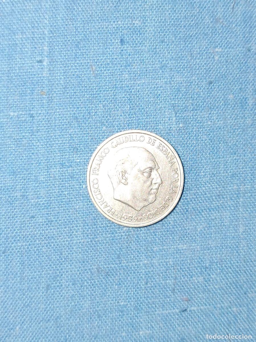 Monedas Franco: MONEDA DE DIEZ C&Eacute;NTIMOS DE 1959 - Foto 2