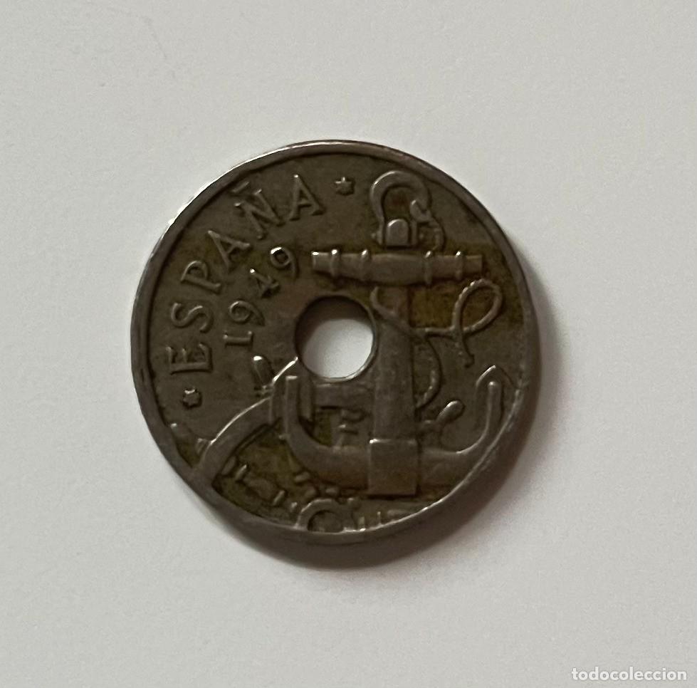 Monedas Franco: Moneda de 50 c&eacute;ntimos a&ntilde;o 1949 - Foto 1