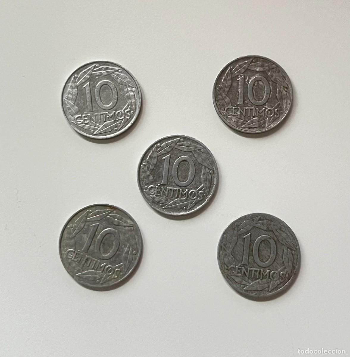Monedas Franco: Monedas de 10 c&eacute;ntimos a&ntilde;o 1959 - Foto 3