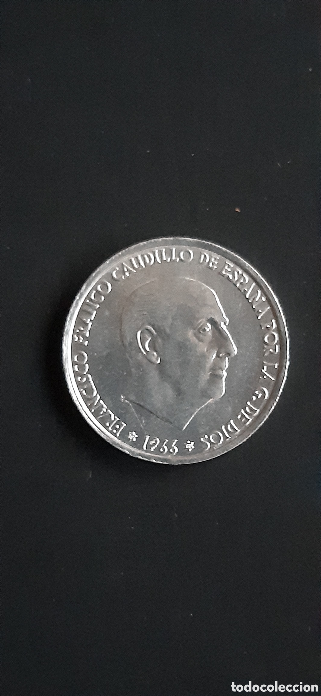 Monedas Franco: 50 c&eacute;ntimos 1966 *67 - Foto 1