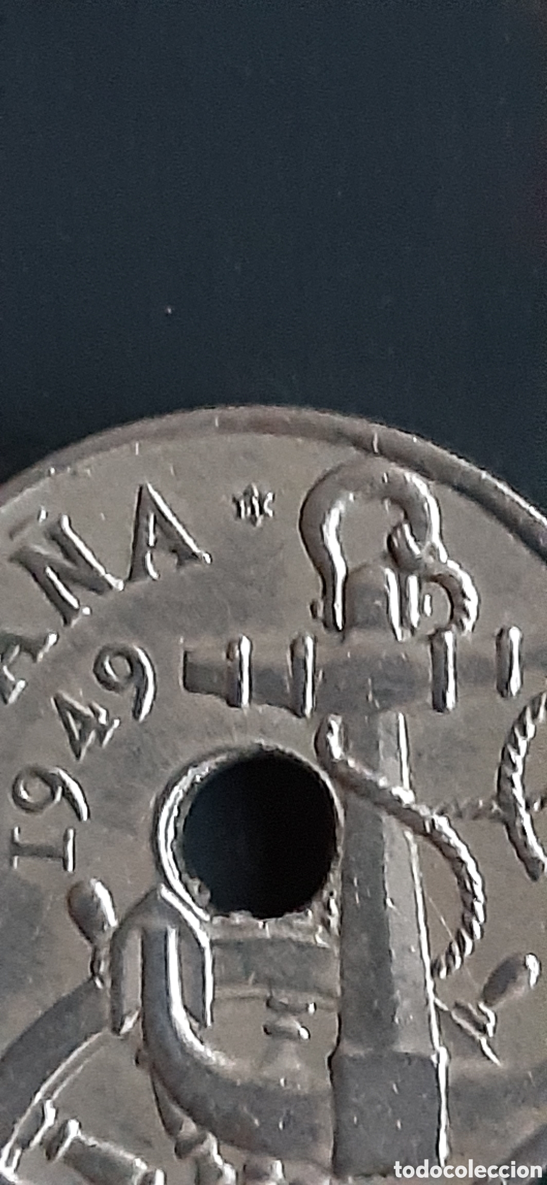 Monedas Franco: 50 c&eacute;ntimos 1949 *51 - Foto 4