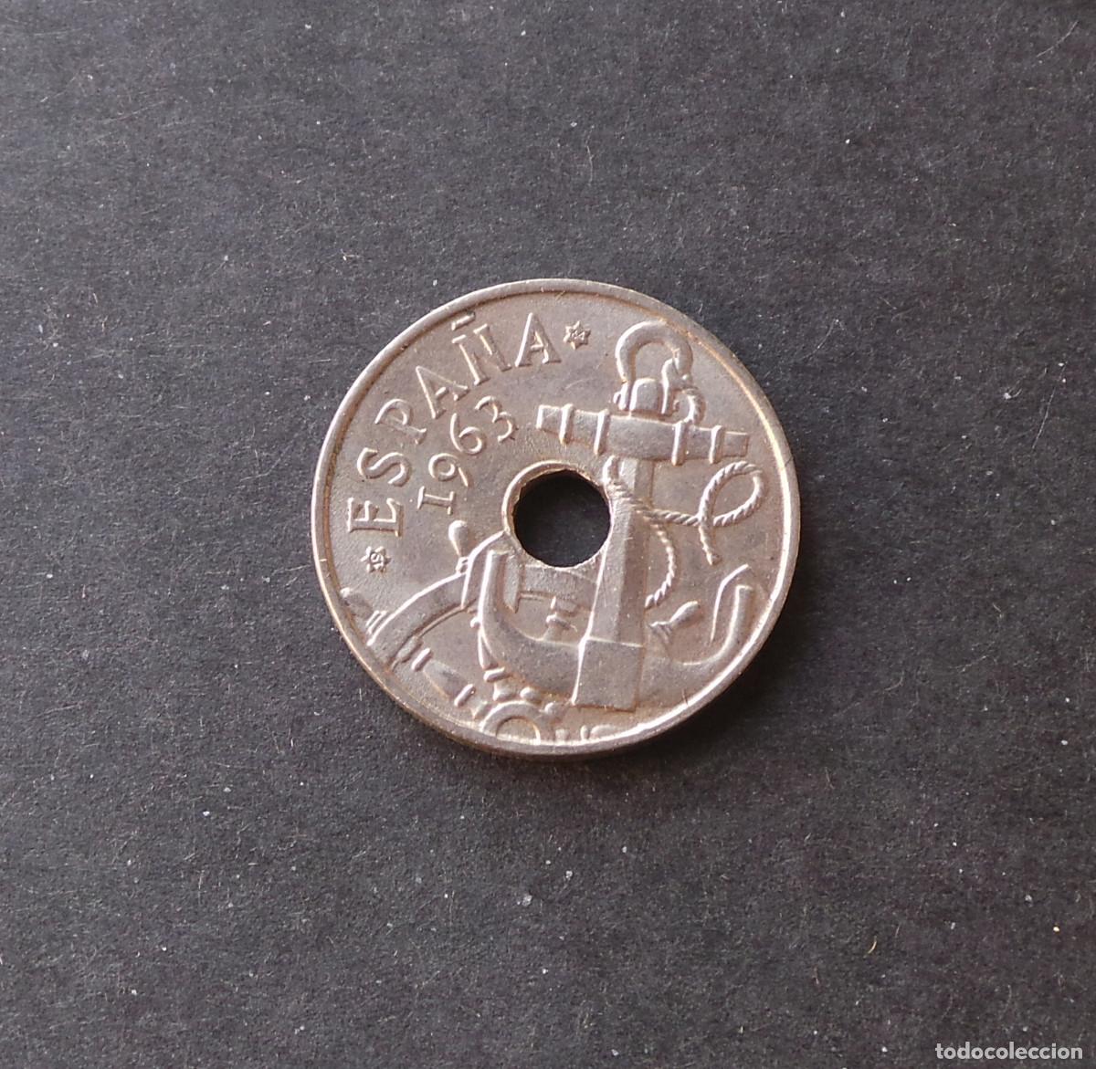 Monedas Franco: ESPA&Ntilde;A.- 50 CENTIMOS 1963. - Foto 3