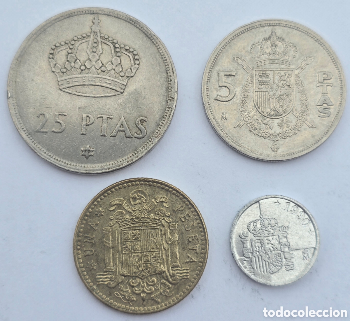 Monedas Franco: Monedas Del Mundial espa&ntilde;olas - Foto 4